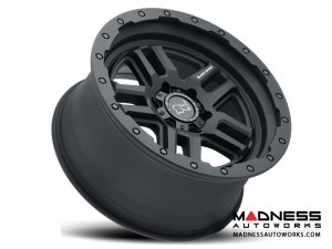 Jeep Custom Wheels (1) - Black Rhino - 18 x 9.5 - Barstow - Textured Matte Black